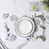 Салфетки сервировочные на стол Доляна «Укроп», 6+6 шт (28×43, 9,5×9,5 см), цвет белый Салфетки сервировочные на стол Доляна «Укроп», 6+6 шт (28×43, 9,5×9,5 см), цвет белый