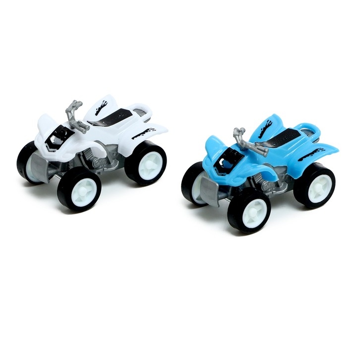 Грузовик инерционный &laquo;Автовоз&raquo;, с 2 квадроциклами, цвет МИКС