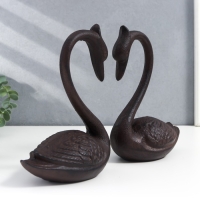 Сувенир чугун "Два лебедя" набор 2 шт 20х8х15 см Сувенир чугун "Два лебедя" набор 2 шт 20х8х15 см