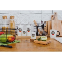 Кружка Доляна &laquo;Гурман&raquo;, 400 мл, цвет белый