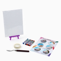 Рисование пастелью с мольбертом «Карпы в реке» Рисование пастелью с мольбертом «Карпы в реке»