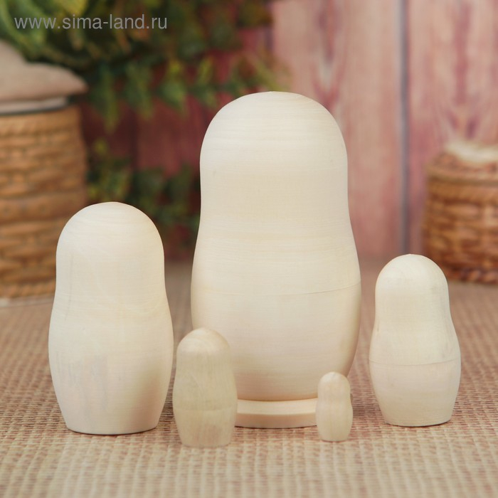 Матрёшка под роспись 5 в 1 Матрёшка под роспись 5 в 1