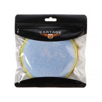 Губка Cartage для полировки панели и ухода за авто, d 12 см Губка Cartage для полировки панели и ухода за авто, d 12 см