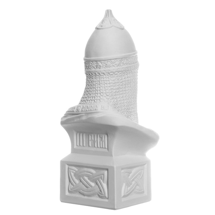 Гипсовая фигура известные люди: Бюст Александра Невского, 13 х 10 х 24 см; Авторская работа скульптора Чиркова А.В Гипсовая фигура известные люди: Бюст Александра Невского, 13 х 10 х 24 см; Авторская работа скульптора Чиркова А.В