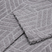 Халат махровый мужской LoveLife "Муссон" цв. серый, р. L, 100%хл, 330 гр/м2