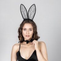 Карнавальный костюм &laquo;Твоя зая&raquo;, бабочка, ушки