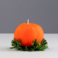 Новогодняя свеча "Мандарин" Новогодняя свеча "Мандарин"