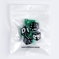 Набор кубиков "Время игры" для D&D (Dungeons and Dragons, ДнД), серия: D&D, 7 шт Набор кубиков "Время игры" для D&D (Dungeons and Dragons, ДнД), серия: D&D, 7 шт