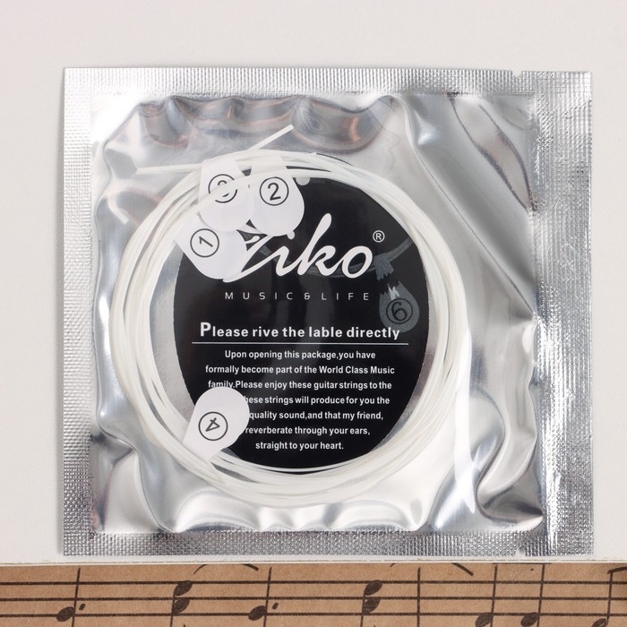 Струны для укулеле Ziko DS-23 High 60-77-92-65, для сопрано и концертной укулеле Струны для укулеле Ziko DS-23 High 60-77-92-65, для сопрано и концертной укулеле