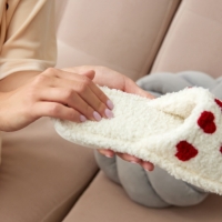 Тапочки женские с открытым носом размер 38-39 Тапочки женские с открытым носом размер 38-39