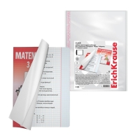 Набор обложек ПП 10 шт, 276 х 465 мм, 50 мкм, ErichKrause, Fizzy Clear, для учебников Петерсон, Моро, Гейдман, с клеевым краем, с тиснением, универсальная Набор обложек ПП 10 шт, 276 х 465 мм, 50 мкм, ErichKrause, Fizzy Clear, для учебников Петерсон, Моро, Гейдман, с клеевым краем, с тиснением, универсальная