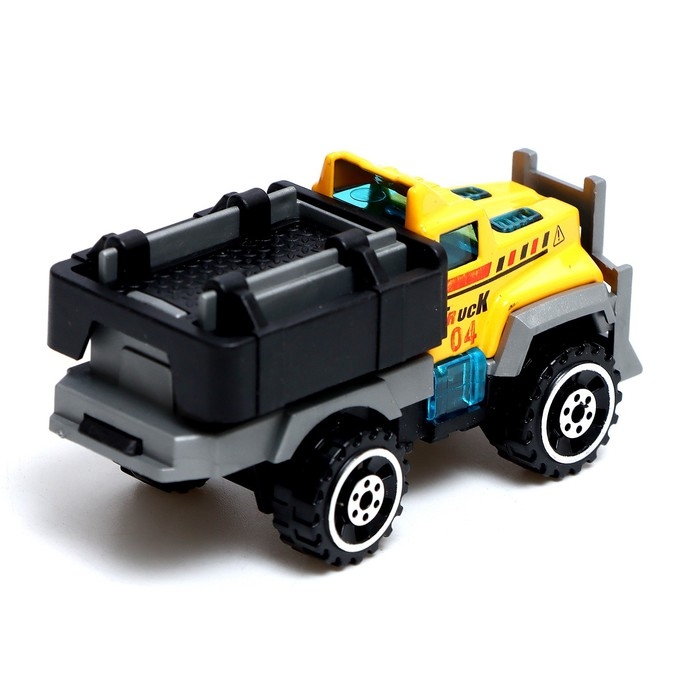 Набор металлических машин &laquo;Строительная техника&raquo;, 6 штук, масштаб 1:64