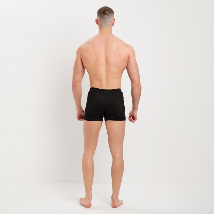 Трусы мужские боксеры, цвет чёрный, размер 56 Трусы мужские боксеры, цвет чёрный, размер 56