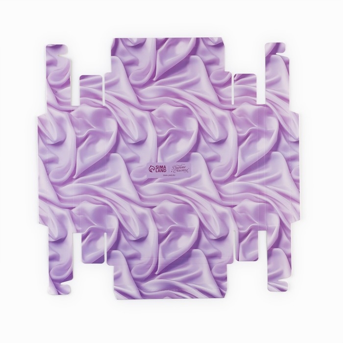 Коробка для конфет &laquo;Шёлковое сердце&raquo;, 18.9 х 18.9 х 3.8 см