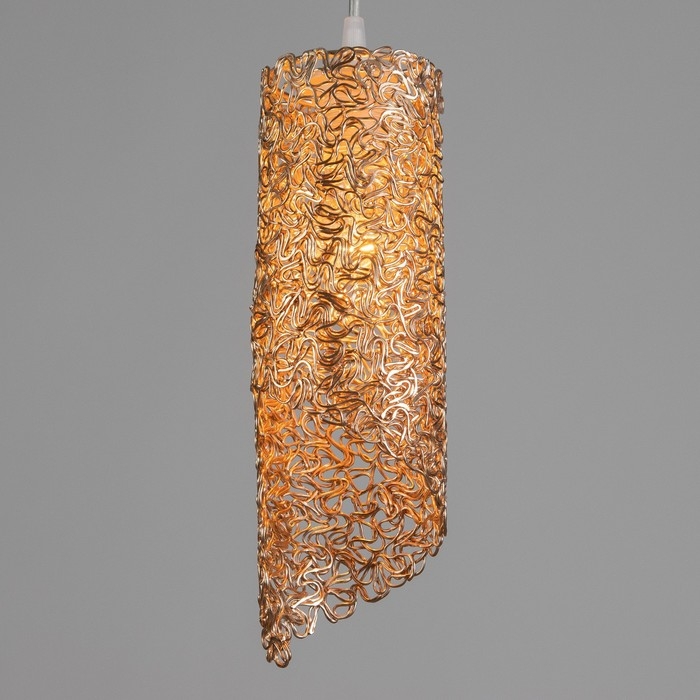 Светильник BayerLux "Сканди" Е27 40Вт шампань 10х10х32-150 см