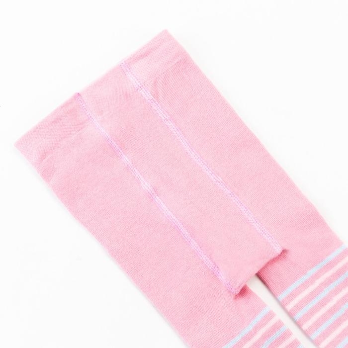 Колготки детские KAFTAN &laquo;Полоска&raquo; 104-110 см, цвет розовый