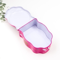 Копилка металл "Будильник" с замком и ключами МИКС 16х12х6 см