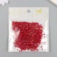 Бусины для творчества пластик "Круглые. Искушение" d=3-8 мм, набор 10 гр