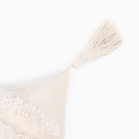 Наволочка декоративная &laquo;Этель&raquo; Бохо, 30х50 см, цвет молочный, 100% хлопок