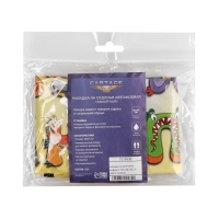 Накидка на сиденье автомобильное Cartage Алфавит, ПВХ, 60 х 45 см, европодвес Накидка на сиденье автомобильное Cartage Алфавит, ПВХ, 60 х 45 см, европодвес