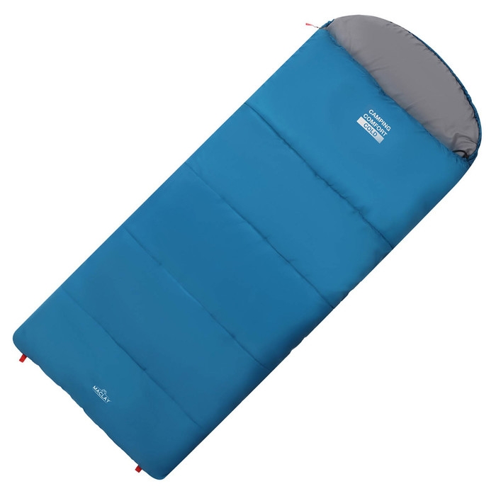 Спальный мешок maclay camping comfort cold, одеяло, 4 слоя, правый, 220х90 см, -10/+5&deg;С