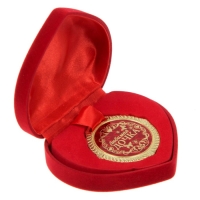 Медаль в бархатной коробке &laquo;Любимая дочка&raquo;, d= 5 см