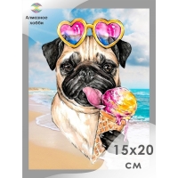 Алмазная мозаика &laquo;Ванильное лето&raquo;, 15 &times; 20 см