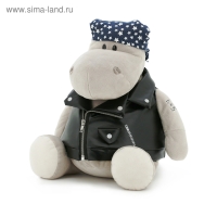 Мягкая игрушка &laquo;Бегемот Байкер&raquo;