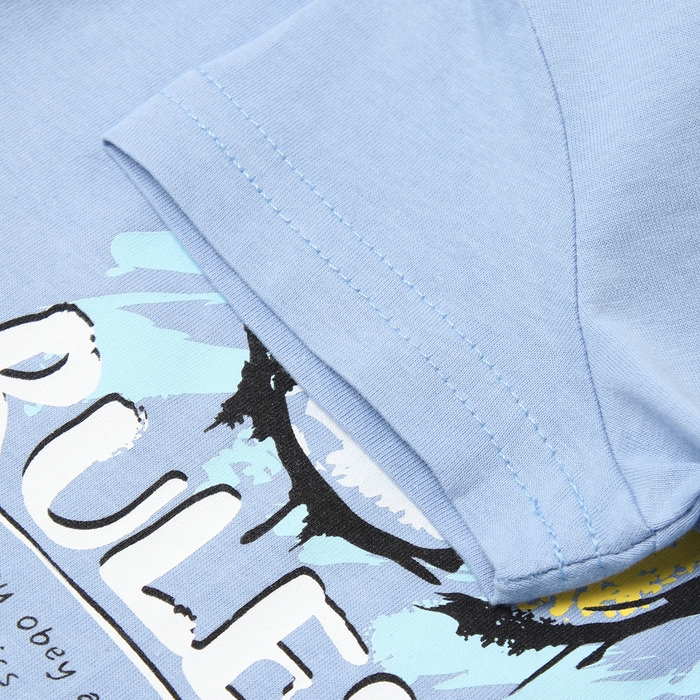 Футболка для мальчика, цвет голубой, рост 92 см Футболка для мальчика, цвет голубой, рост 92 см