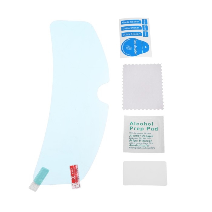 Плёнка защитная от запотевания, 23.5×7 см, на визор мотошлема Плёнка защитная от запотевания, 23.5×7 см, на визор мотошлема