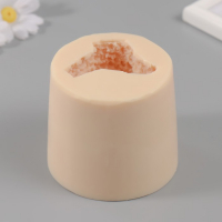 Молд силиконовый "Мишка из роз" 7,х5,3х8 см МИКС