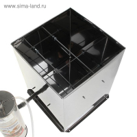 Коптильня холодного копчения "Дым Дымыч" 02М, дымогенератор, 32 л, серебристая Коптильня холодного копчения "Дым Дымыч" 02М, дымогенератор, 32 л, серебристая