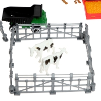 Парковка &laquo;Ферма&raquo;, амбар, вольеры, транспорт, животные