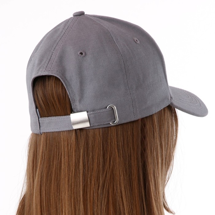 Кепка женская NYC, цвет серый, р-р 56 Кепка женская NYC, цвет серый, р-р 56