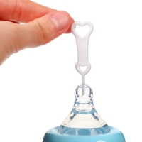 Бутылочка для кормления, ШГ &Oslash;50мм,180 мл, +0мес., цвет голубой