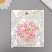 Декор для творчества пластик "Клубничная конфетка" набор 6 ш 1,5х3х1 см Декор для творчества пластик "Клубничная конфетка" набор 6 ш 1,5х3х1 см