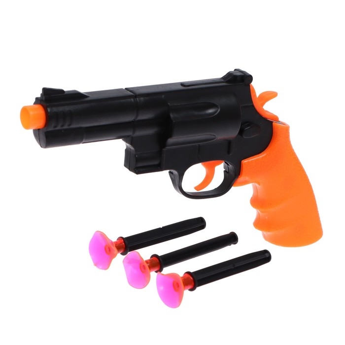 Пистолет &laquo;Револьвер&raquo;, стреляет присосками