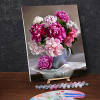 Картина по номерам на холсте с подрамником &laquo;Букет&raquo;, 40 х 50 см