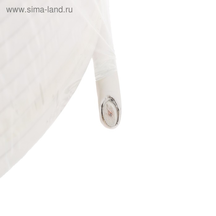 Кабель телевизионный PROconnect RG-6U, бухта 100 м, 75 Ом, CCS/Al/Al, 32%, белый