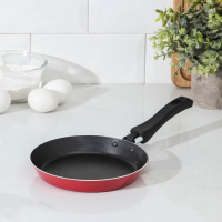 Сковорода блинная Colibri, d=18 см, пластиковая ручка, антипригарное покрытие, цвет красный Сковорода блинная Colibri, d=18 см, пластиковая ручка, антипригарное покрытие, цвет красный