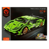 Конструктор гоночная машина GAO BO LE Mechanical Master, инерционный, 457 деталей, 6+