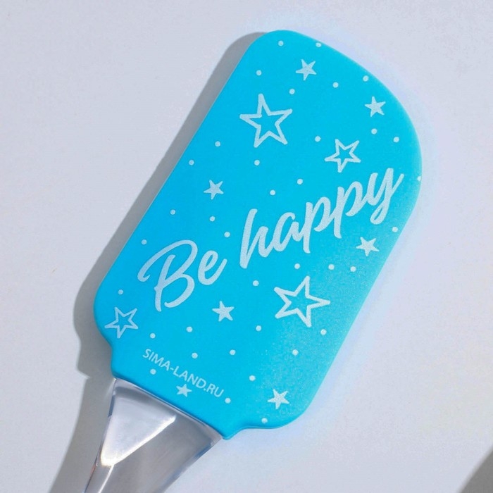 Лопатка силиконовая &laquo;Счастье&raquo;, 5 &times; 24 см