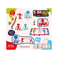 Конструктор &laquo;Забавные присоски&raquo;, 64 детали