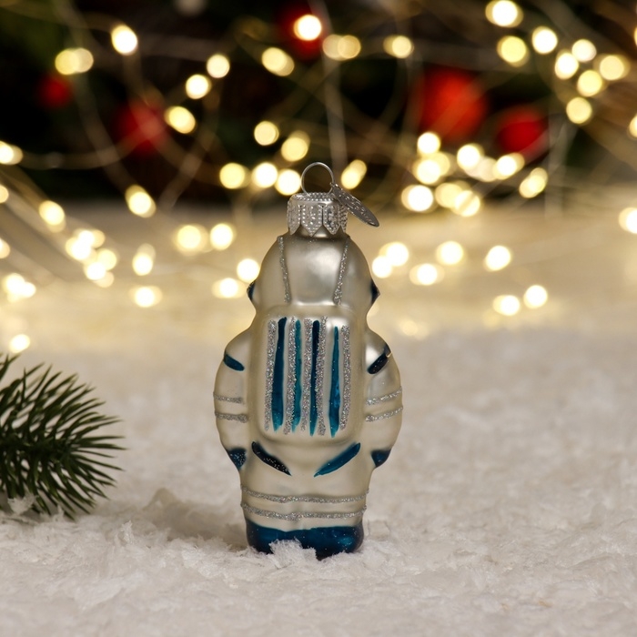 Ёлочное украшение Ёлочное украшение "Космонавт", в подарочной упаковке h-11 см