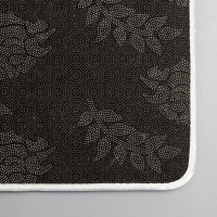 Коврик для ванной Доляна &laquo;Листья&raquo;, 50&times;80 см, микрофибра