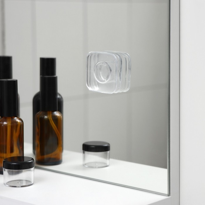 Держатель-стоппер универсальный для дома, 4,6&times;1 см, прозрачный