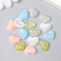 Декор для творчества пластик "Сердечки" глянец набор 15 шт МИКС 1,5х1,2х0,5 см Декор для творчества пластик "Сердечки" глянец набор 15 шт МИКС 1,5х1,2х0,5 см