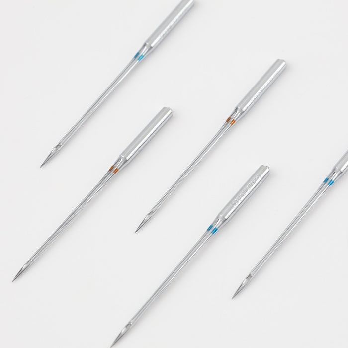 Иглы для бытовых швейных машин, универсальные, №80/90, 5 шт Иглы для бытовых швейных машин, универсальные, №80/90, 5 шт