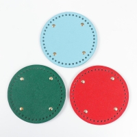 Основа для вязаных изделий кожзам "Круглая. Модерн" МИКС 15х15 см Основа для вязаных изделий кожзам "Круглая. Модерн" МИКС 15х15 см