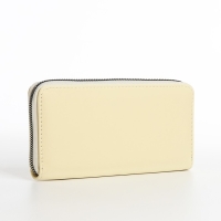 Кошелёк на молнии, цвет бежевый Кошелёк на молнии, цвет бежевый